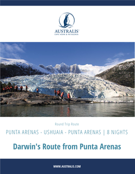 Darwin's Route from Punta Arenas