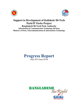 Progress Report (July 2013-June 2014)