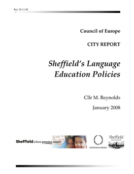 Sheffield's Language Education Policies
