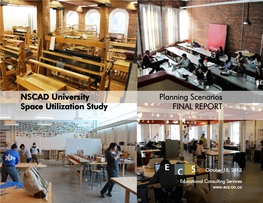 NSCAD University Space Utilization Study