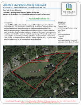 Assisted Living Site Zoning Approved