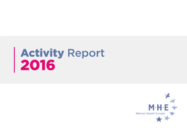 MHE Activity Report 2016