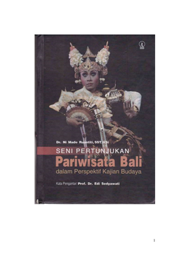 Seni Pertunjukan Pariwisata Bali Dalam Perspektif Kajian Budaya 072146 ©Kanisiuslolo