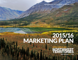 2015-2016 Marketing Plan