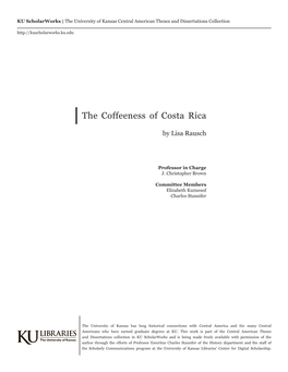 The Coffeeness of Costa Rica