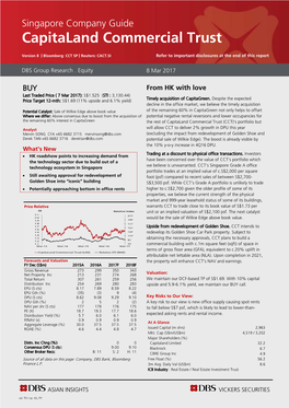 Capitaland Commercial Trust