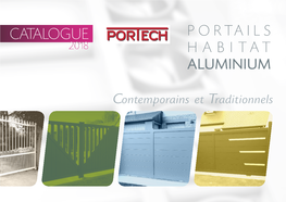 FERPLAY / Catalogue Aluminium Habitat 2018