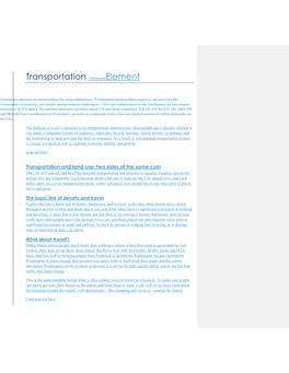 Transportation Compared