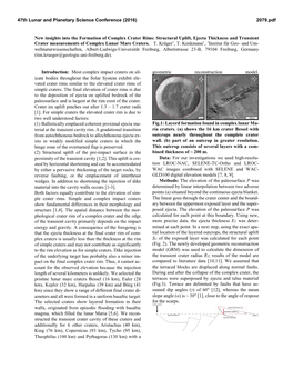 Structural Uplift, Ejecta Thickness and Transient Crater Measurements of Complex Lunar Mare Craters