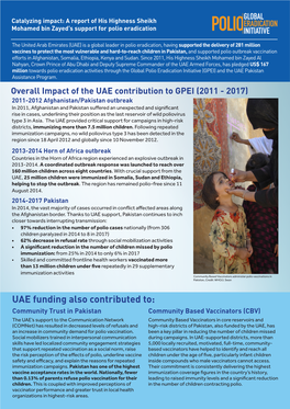 UAE Impact Factsheet