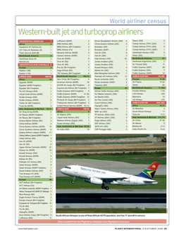 Airliner Census Western-Built Jet and Turboprop Airliners