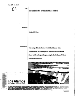 Losalamos NATIONAL LABORATORY