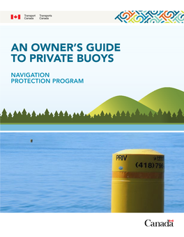 An Owner's Guide to Private Buoys