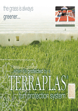 TERRAPLAS® Turf Protection System ®