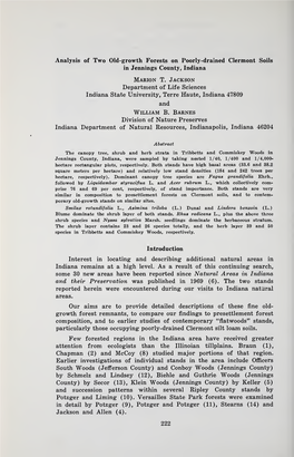 Proceedings of the Indiana Academy Of