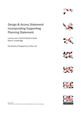 Design & Access Statement Incorporating Supporting Planning