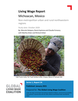 Living Wage Report Michoacan, Mexico