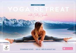 YOGA RETREAT with Cathy Gamba