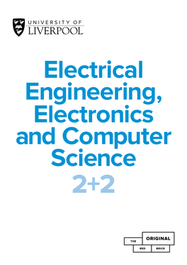 2+2 Electrical Engineering, Electronics and Computer Science