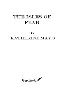 The Isles of Fear