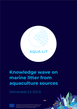 Knowledge Wave on Marine Litter from Aquaculture Sources