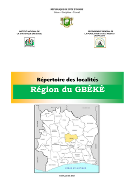 Région Du GBÈKÈ