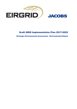 Draft GRID Implementation Plan 2017-2022