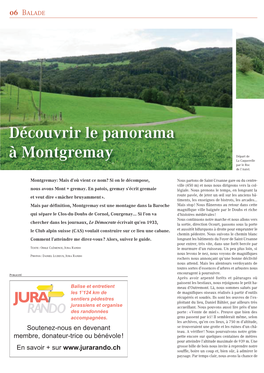 Découvrir Le Panorama À Montgremay
