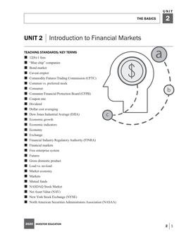 Introduction to Financial Markets