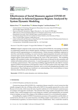 Effectiveness of Social Measures Against COVID-19 Outbreaks In