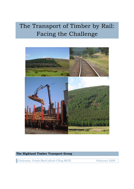 The Transport of Timber by Rail: Facing the Challenge