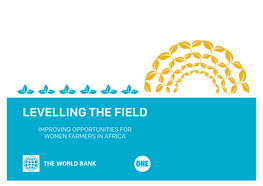 Levelling the Field: Improving Opportunities for Women Farmers in Africa