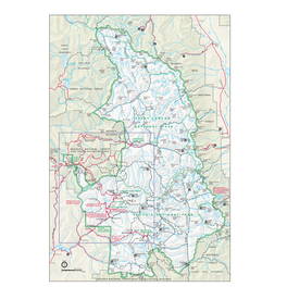 Big Map of Sequoia and Kings Canyon National Parks