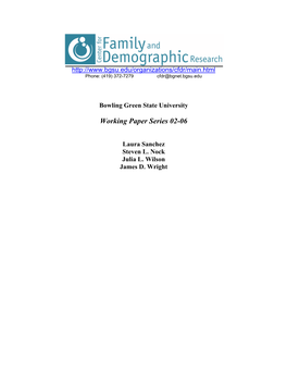 Is Covenant Marriage a Policy That Preaches to the Choir? a Comparison of Covenant and Standard Married Newlywed Couples in Louisiana