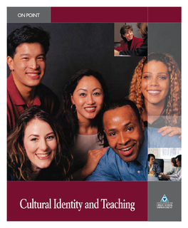 Cultural Identity and Teaching