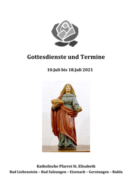 Gottesdienste Und Termine