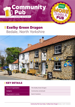 Community Pub THAN a CASE STUDY PUB