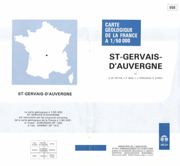 St-Gervais­ D'auvergne '" A,-M