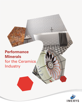 For the Ceramics Industry