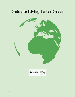 Guide to Living Laker Green