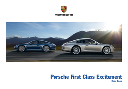 Porsche First Class Excitement Road Book Content If You Can Dream It, Then You Can Build It