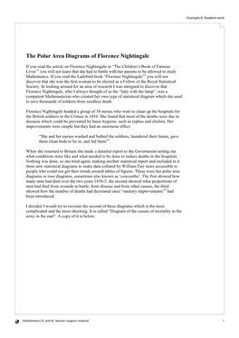 The Polar Area Diagrams of Florence Nightingale