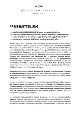 Pressemitteilung