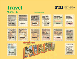 Travel Caribbean Center Miami, FL Restaurants