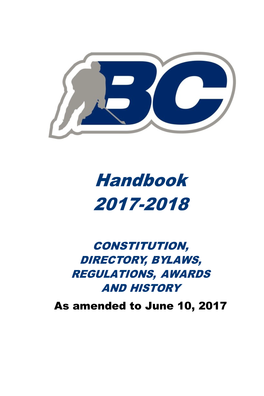 Handbook 2017-2018