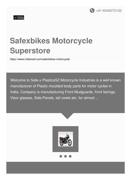 Safexbikes Motorcycle Superstore