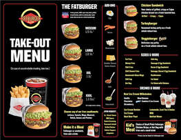 Fatburger Menu