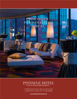 Pinnacle Hotel Vancouver Harbourfront