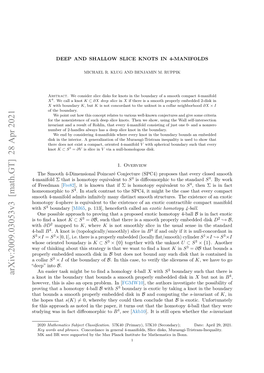 Deep and Shallow Slice Knots in 4-Manifolds