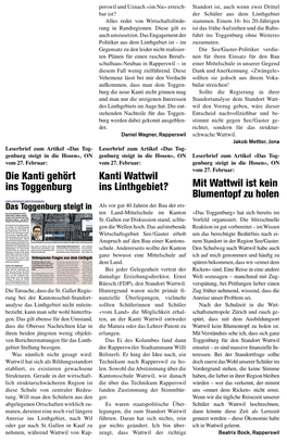 Obersee Nachrichten, 6.3.2014